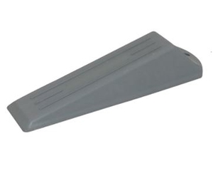 PVC Door Wedge 136x43x29mm - Grey